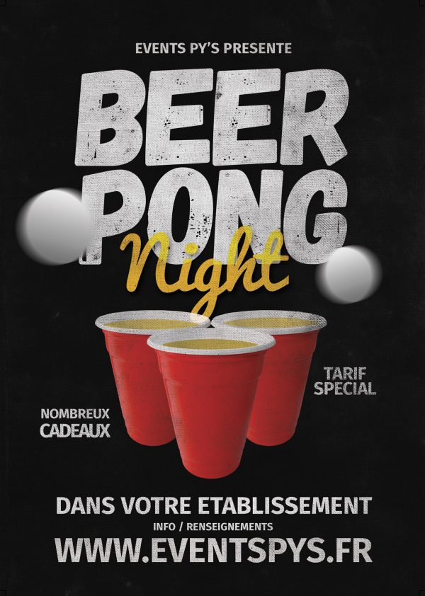 Tournoi Beer Pong by Events Py's